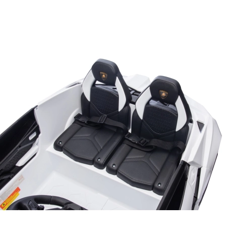 Auto na akumulator dla dzieci Lamborghini Revuelto XL Biały A500.BIA